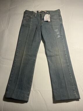 NWT Y2K Levi’s 505 Womens 6 Short Nouveau Low Rise Straight Leg Stretch Jeans